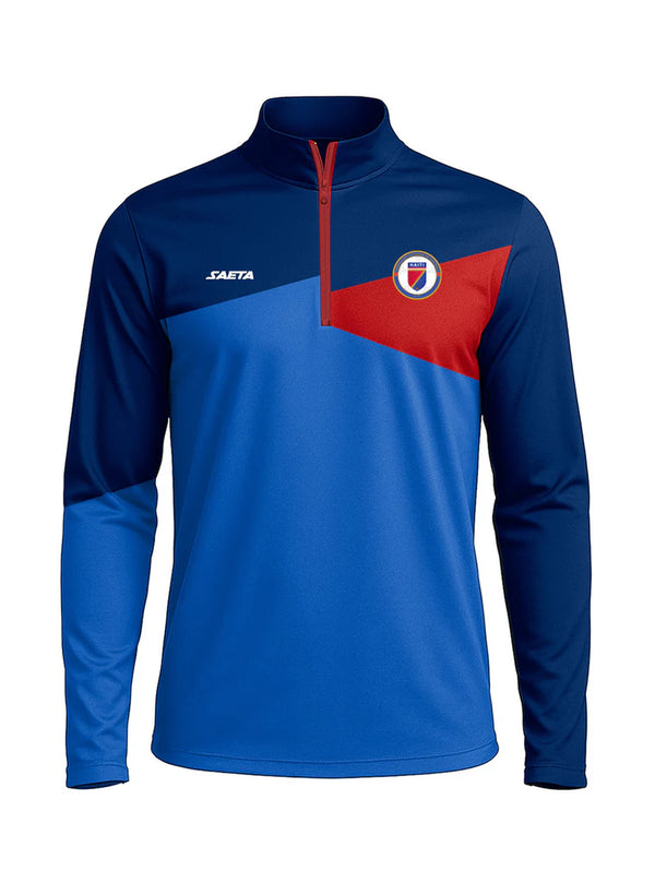 PRE-ORDER 2026 Training Haiti National Soccer Team Zip Pullover