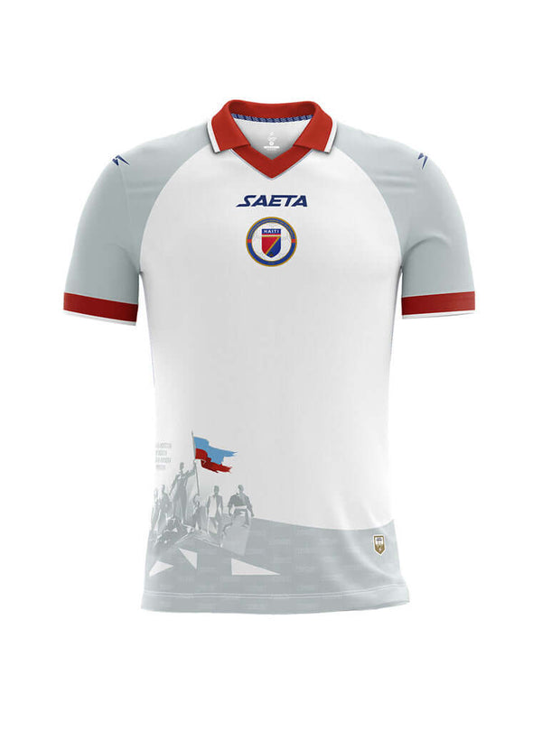 2026 Men's Haiti Soccer Team Fans Jersey White