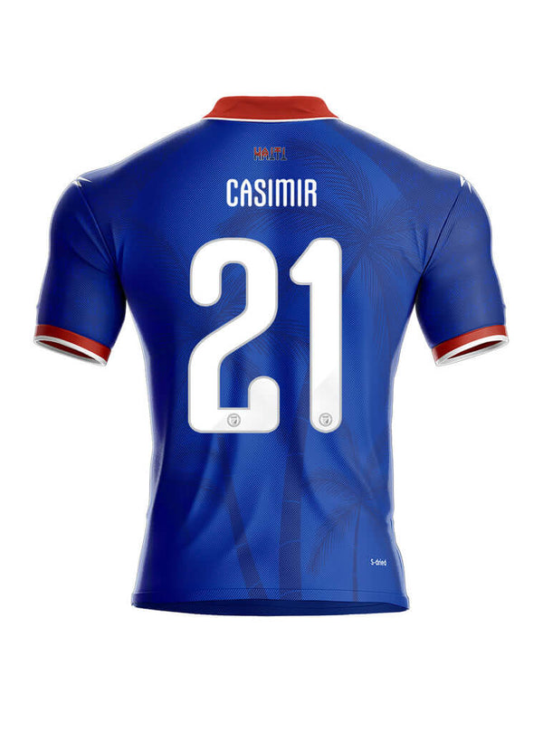 2026 Men's Authentic Haiti National Soccer Team Jersey Blue