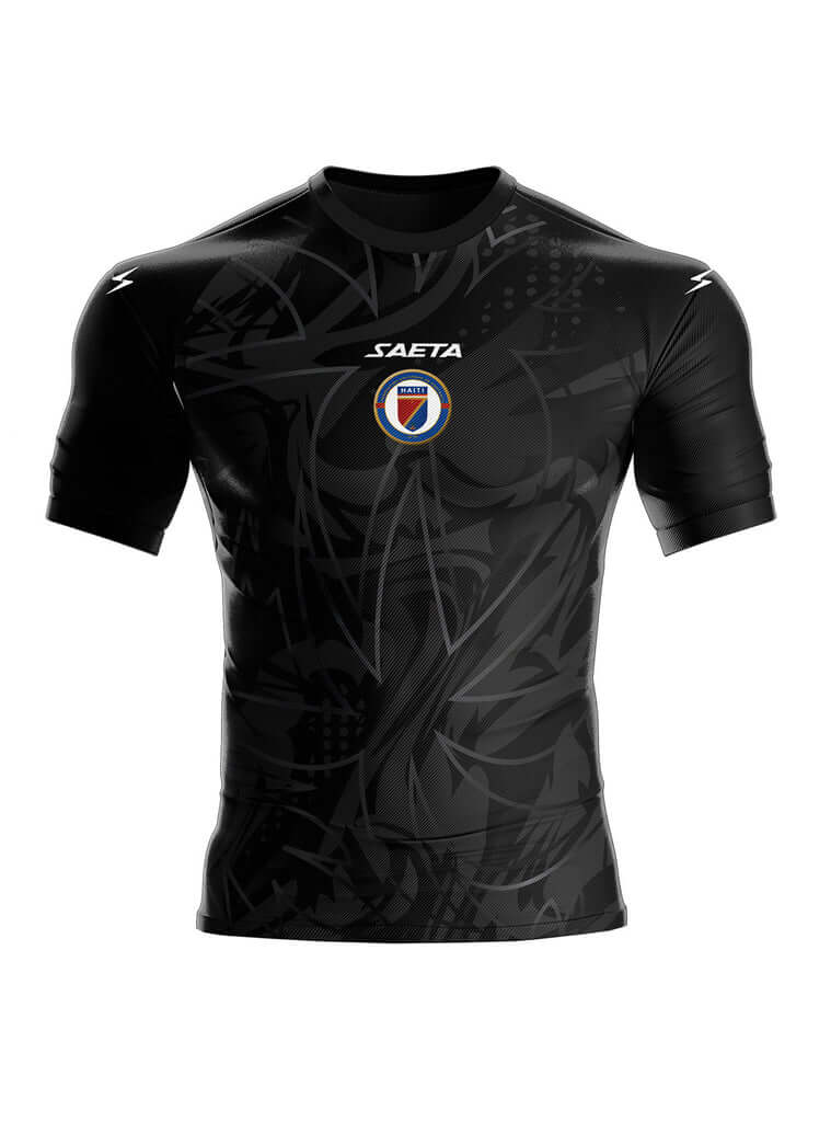 2026 Men's Authentic Haiti National Soccer Team Goalkeeper Jersey Black