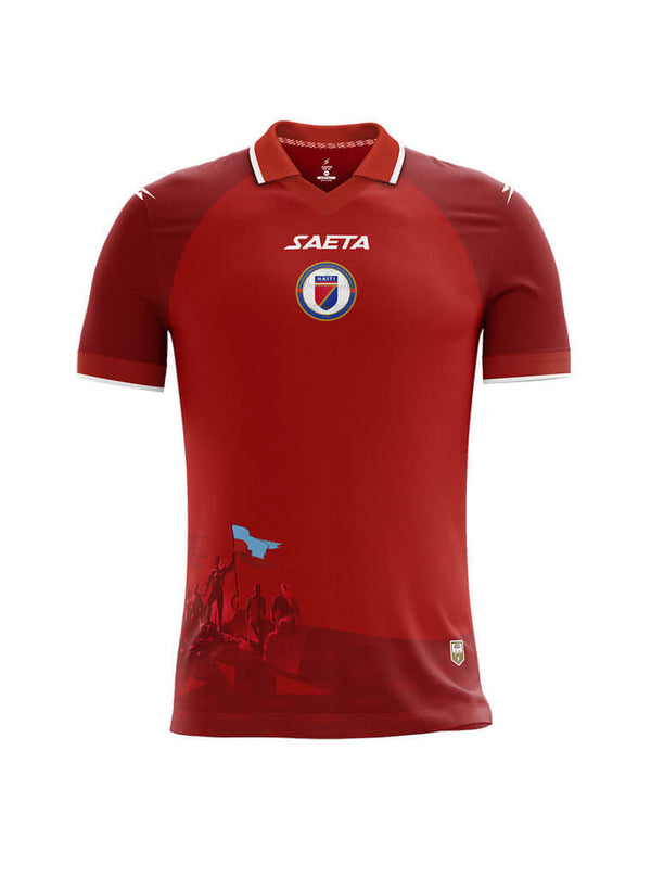 2026 Men's Haiti Soccer Team Fans Jersey Red